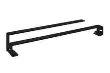 Lade das Bild in den Galerie-Viewer, ERS Handtuchhalter "doppelt" matt Schwarz