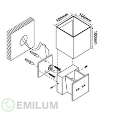 Lade das Bild in den Galerie-Viewer, LED-Wandleuchte 24V, 8W, RGBW/2700K, CRI90, IP54