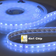 Lade das Bild in den Galerie-Viewer, Flex Stripe 24V, 19.2W, RGBW/2700K, CRI90, 60LED, IP68, 14,5mm