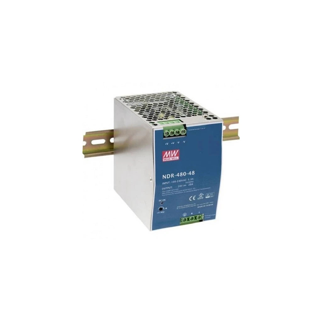 NDR-480-48 Hutschienen-Netzteil (DIN-Rail) Konstantspannung, 480 W 0 - 10 A 48 V/DC PFC