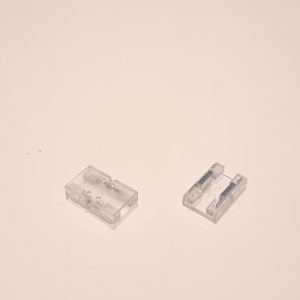 LED Verbinder, 2-polig, 8mm, LED-auf-LED, COB
