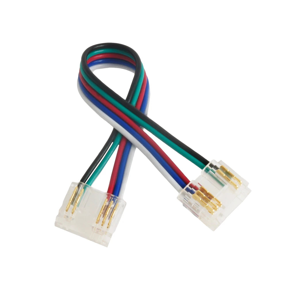 LED Verbinder, 5-polig, 12mm, LED-Kabel-LED, RGBW, COB