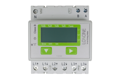 Loxone Modbus Energiezähler 3-Phasig